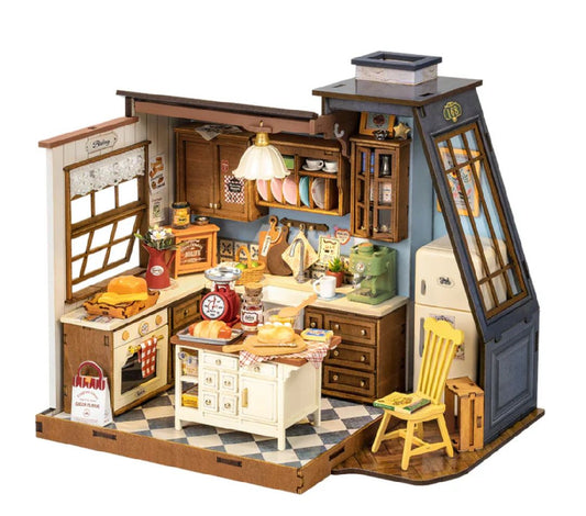 Rolife Baking Kitchen DIY Miniature House Kit