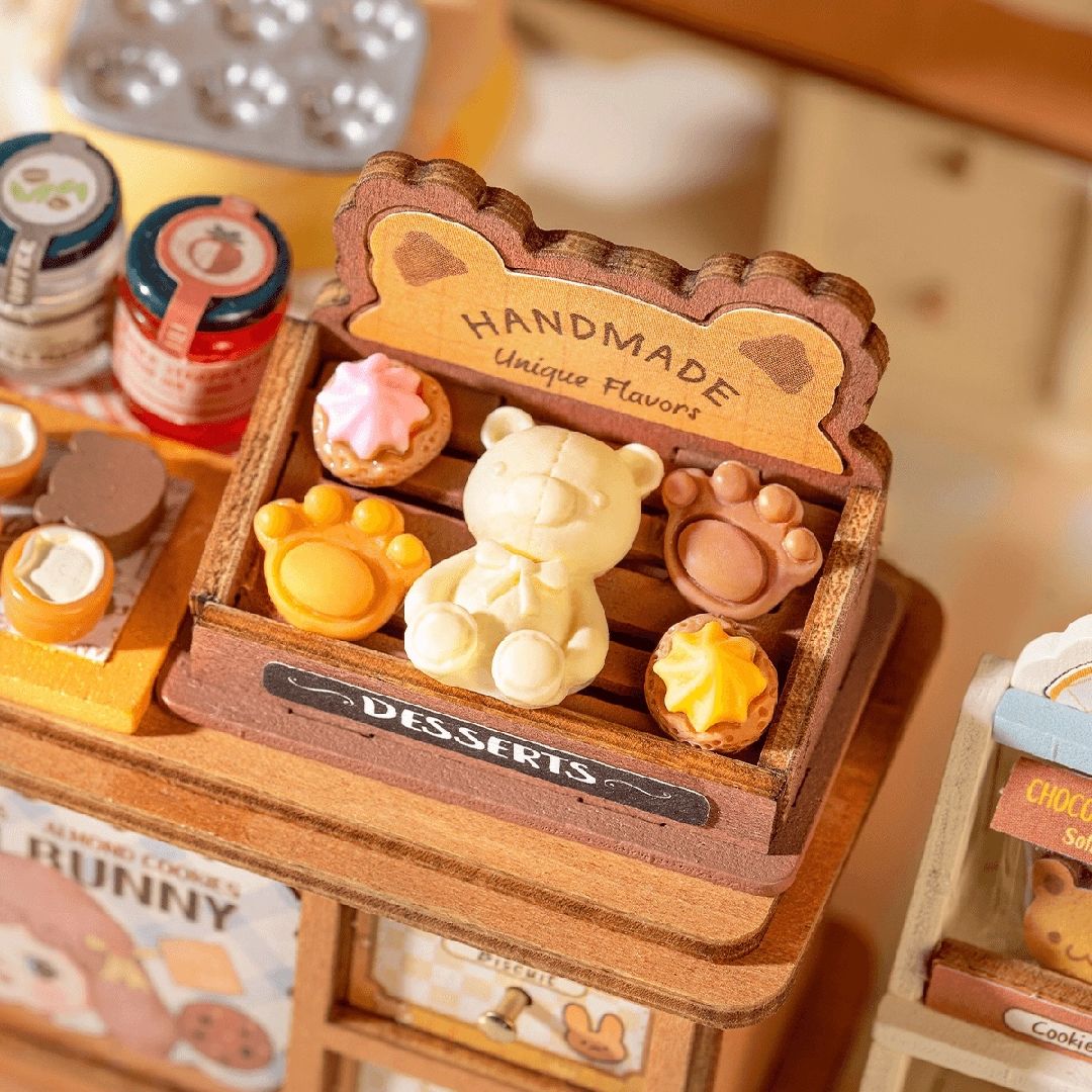 Rolife Cookii Bunny's Cookie Shop DIY Miniature House