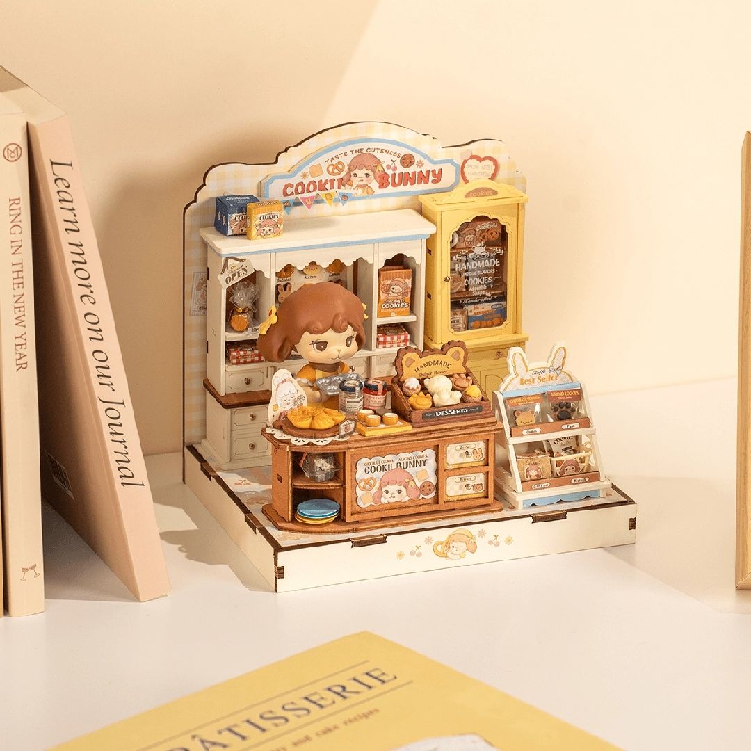 Rolife Cookii Bunny's Cookie Shop DIY Miniature House