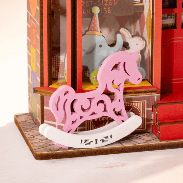 Rolife Whimsy Toy Shop DIY Miniature House Kit