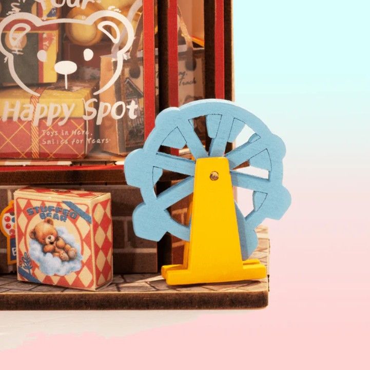 Rolife Whimsy Toy Shop DIY Miniature House Kit