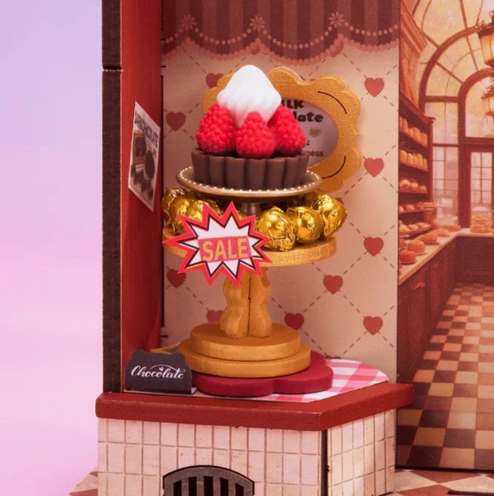 Rolife Sweet Chocolate Shop DIY Miniature House Kit