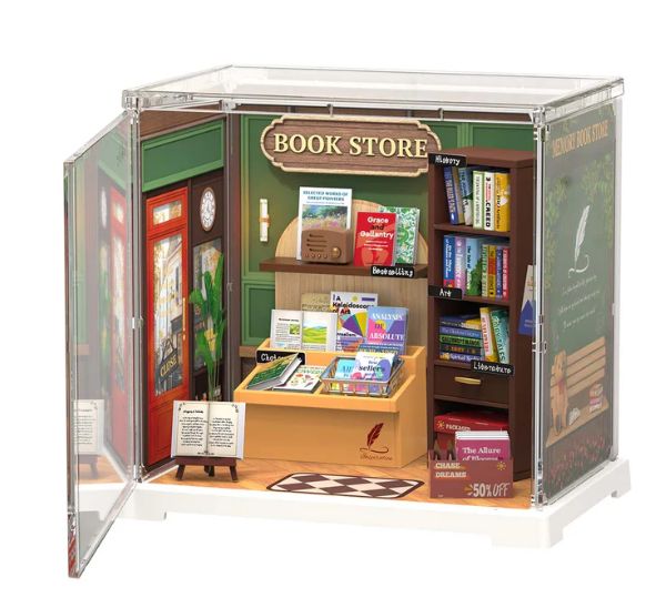 Rolife Memory Book Store DIY Plastic Miniature House