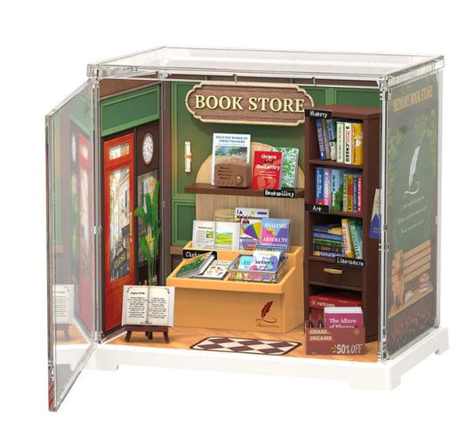 Rolife Memory Book Store DIY Plastic Miniature House