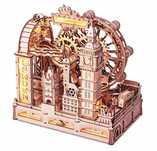 ROKR Marble Travel, London 3D Wooden Puzzle