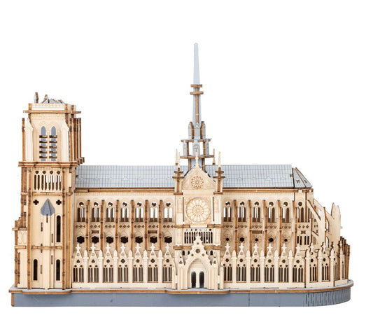 Rowood Paris Cathedral 3D Wooden Puzzle