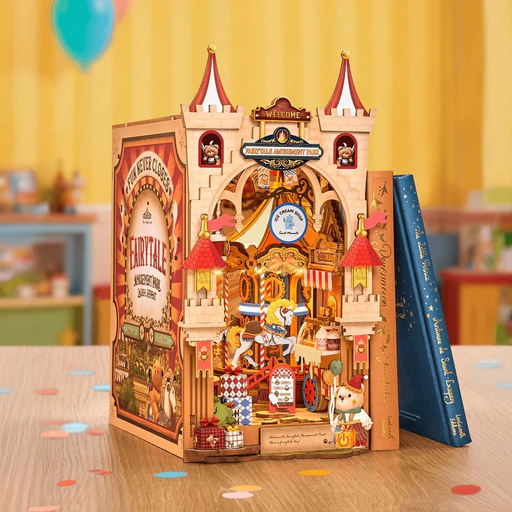 Rolife DIY Book Book Kit - Fairytale Amusement Park
