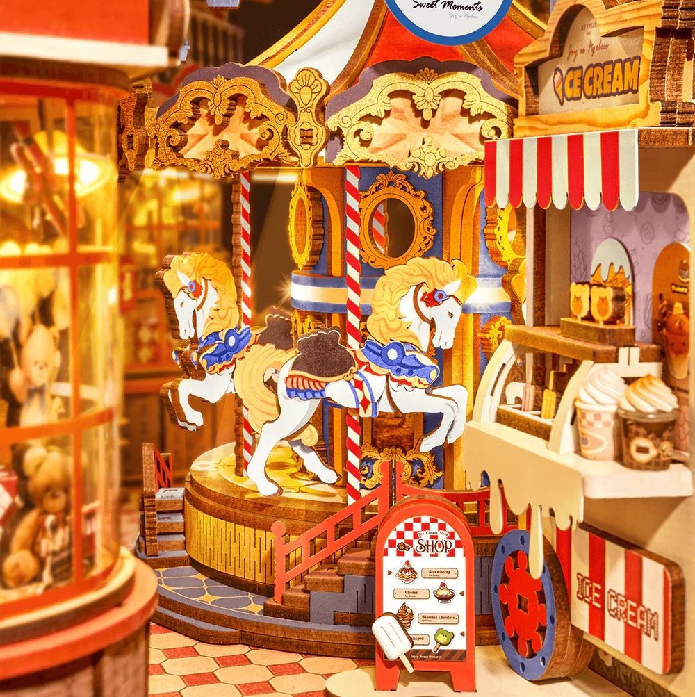 Rolife DIY Book Book Kit - Fairytale Amusement Park