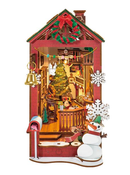 Rolife Christmas Indoor Scene Book Nook