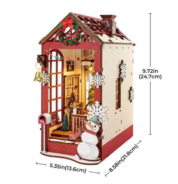 Rolife Christmas Indoor Scene Book Nook
