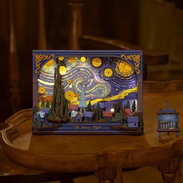 Rowood The Starry Night Wooden Puzzle