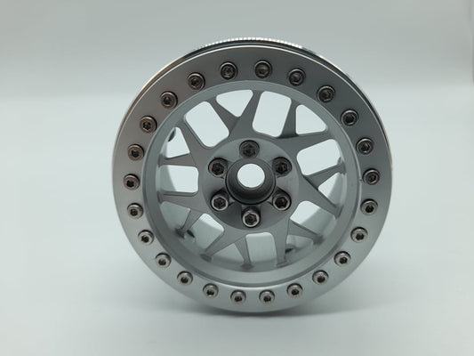 Set of (4) 2.2 aluminium beadlock wheels