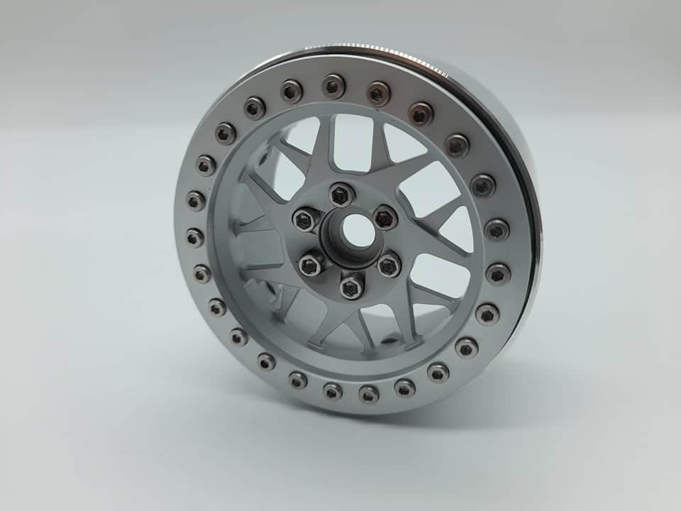 Set of (4) 2.2 aluminium beadlock wheels