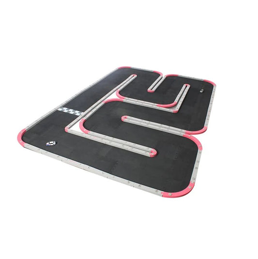 RCP Tracks Mini Z 30cm Mini-96 Track The Mini-96 uses 30cm tiles measuring 12"x12" in length and width.