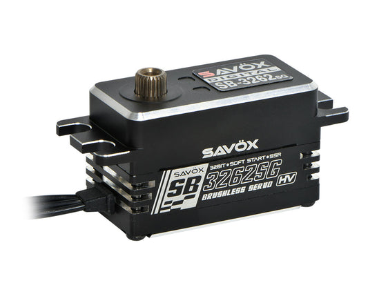 High Torque, High Voltage, Brushless Servo, Black Edition, .065sec/486.1oz@8.4V