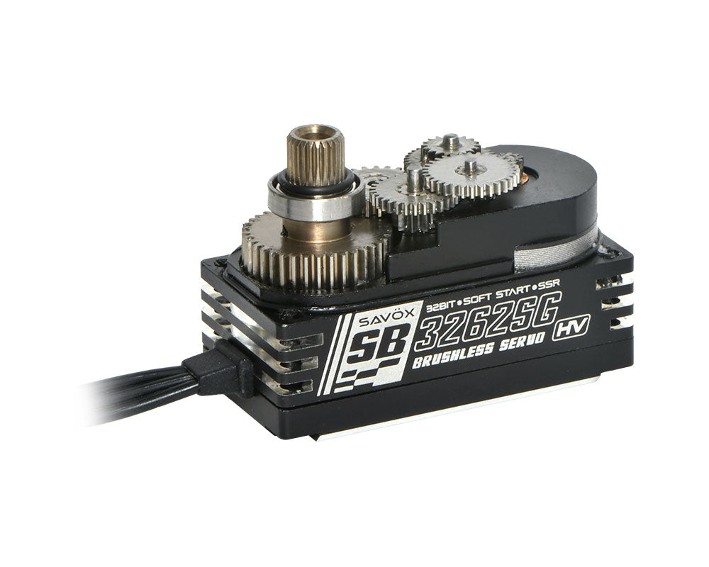High Torque, High Voltage, Brushless Servo, Black Edition, .065sec/486.1oz@8.4V