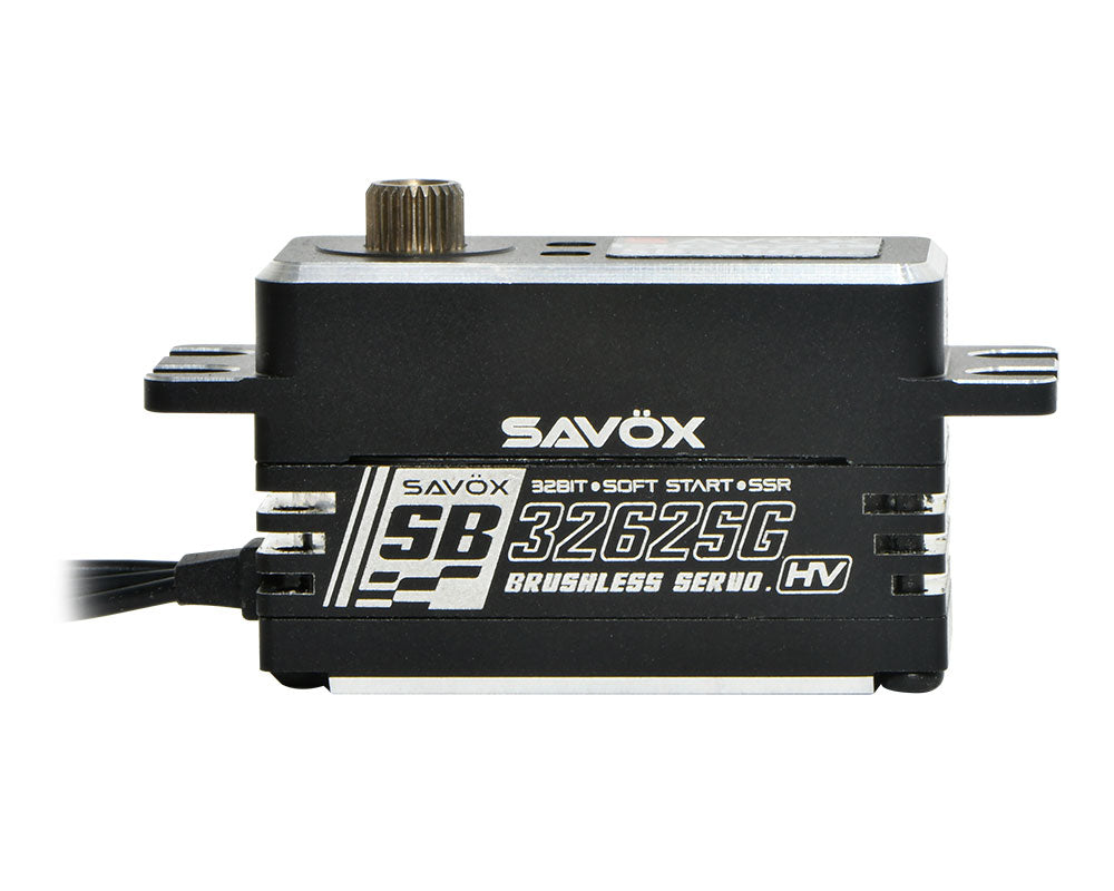 High Torque, High Voltage, Brushless Servo, Black Edition, .065sec/486.1oz@8.4V