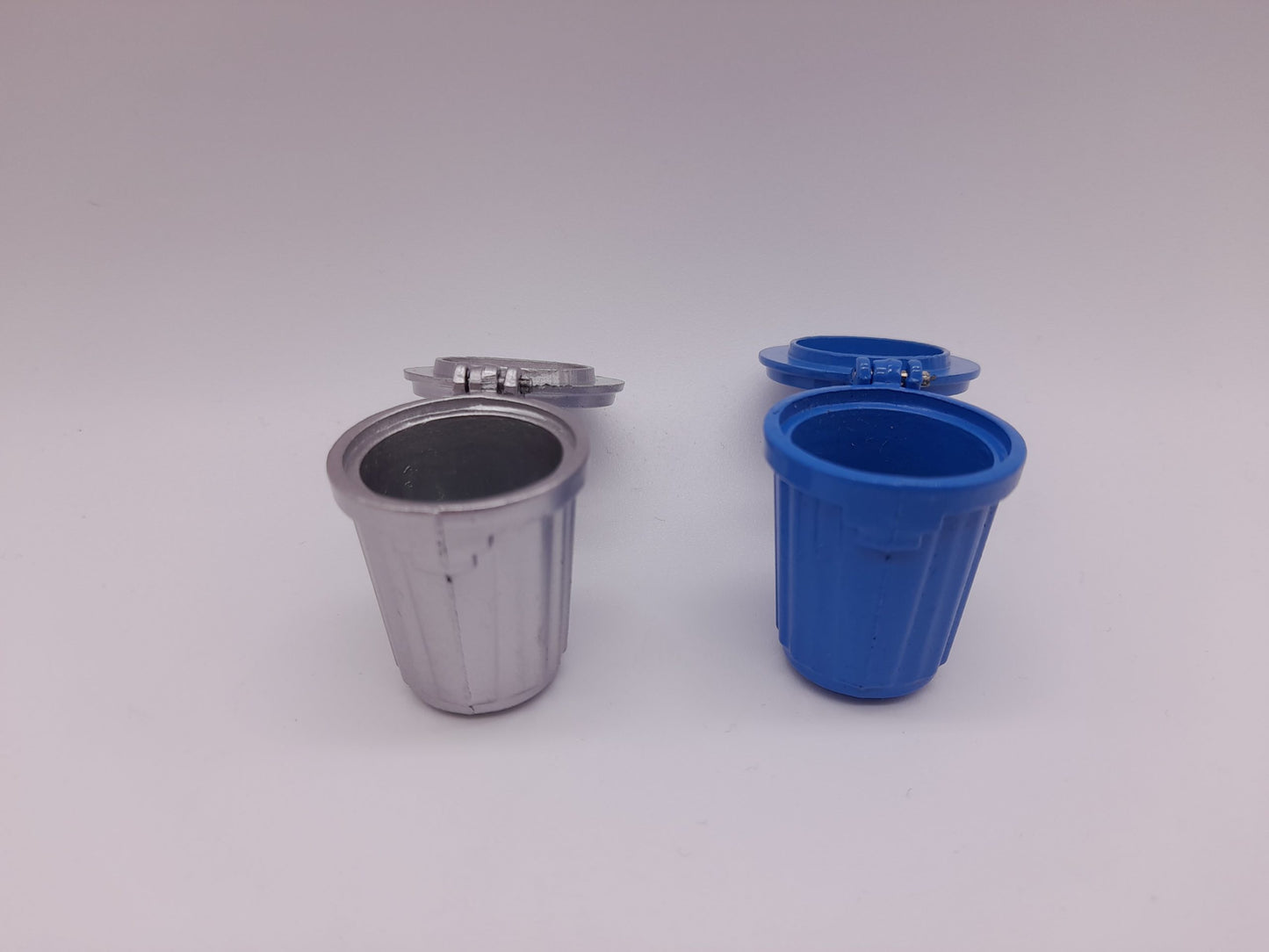 Poubelle  scale 1/10 Argent