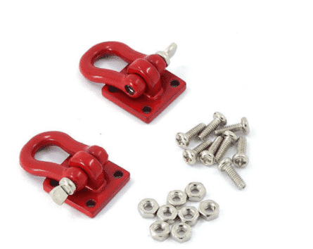 Red 1/10 shackles