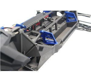 Hot Racing 30mm Straps Tall Battery Hold-Downs XMaxx
