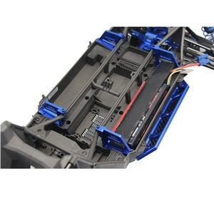 Hot Racing 30mm Straps Tall Battery Hold-Downs XMaxx