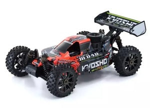 INFERNO NEO 4.0 T1 Red 4WD Racing Buggy Set w/ KT-231P+
