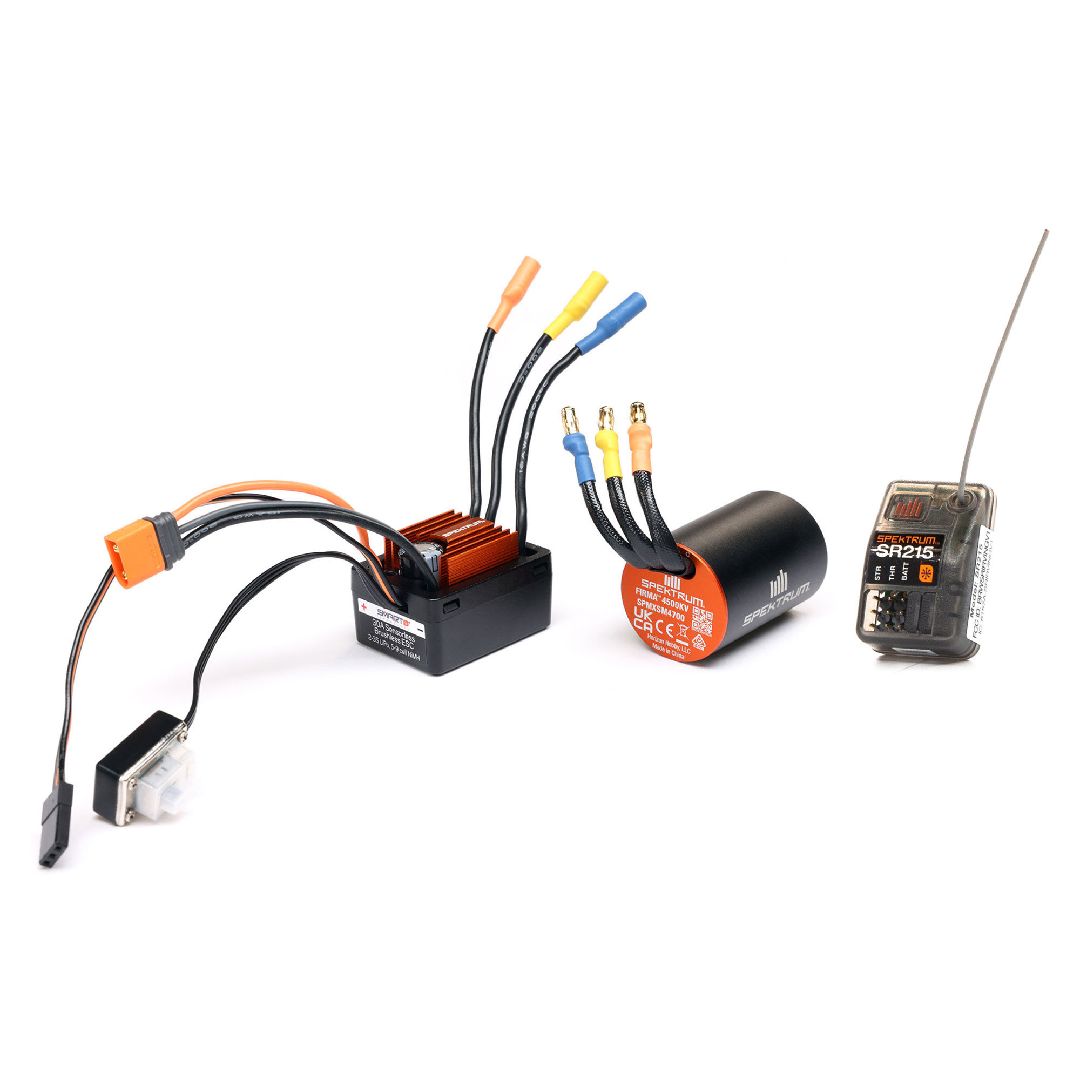Spektrum Accessories Firma Brushless Motor / ESC / Receiver Combo, 4500Kv: NASCAR