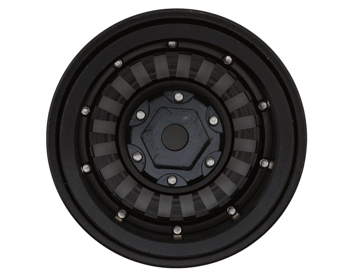 Treal Hobby Type C 1.0" Brass Beadlock Crawler Wheels (4) (27.3g)