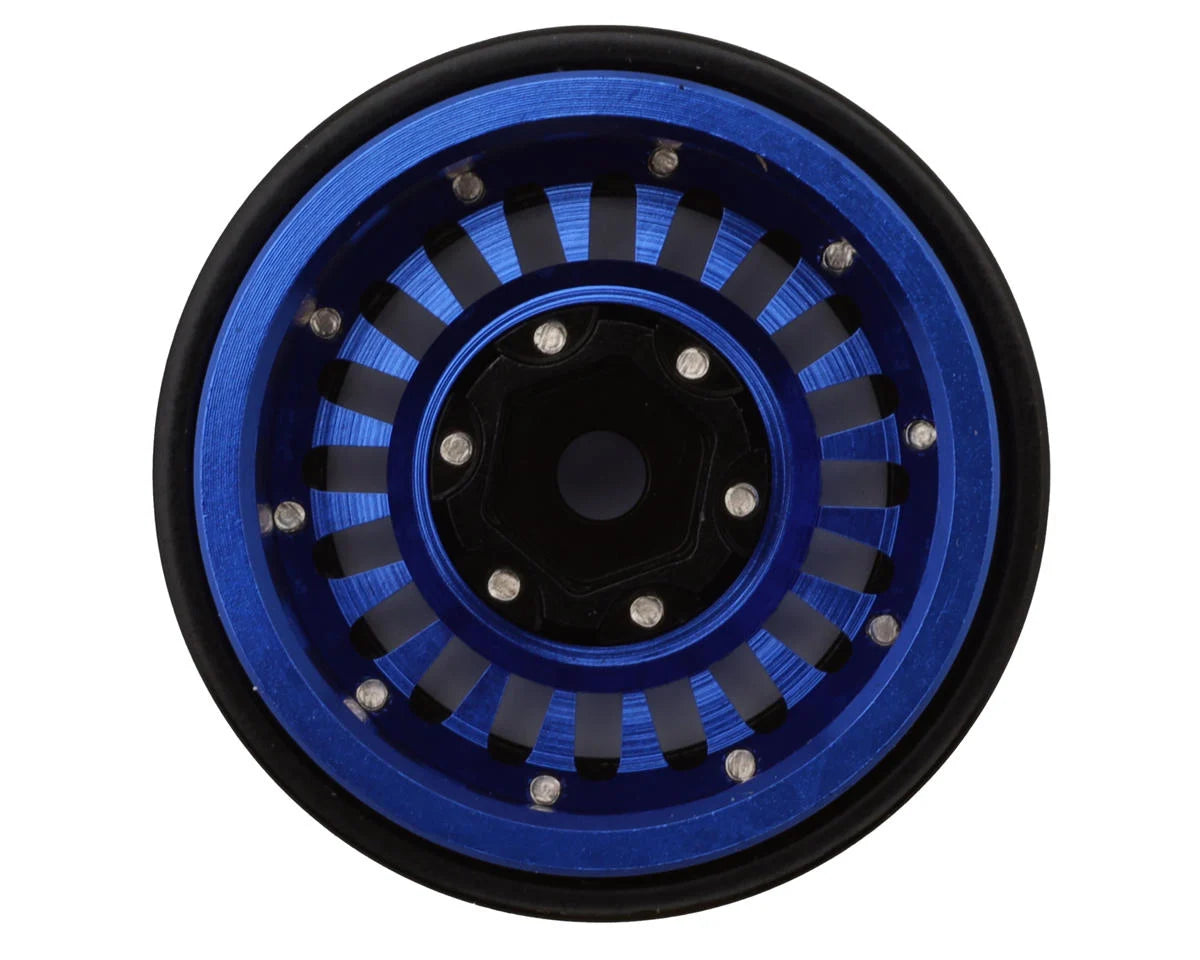 Treal Hobby Type C 1.0" Brass Beadlock Crawler Wheels (4) (27.3g)