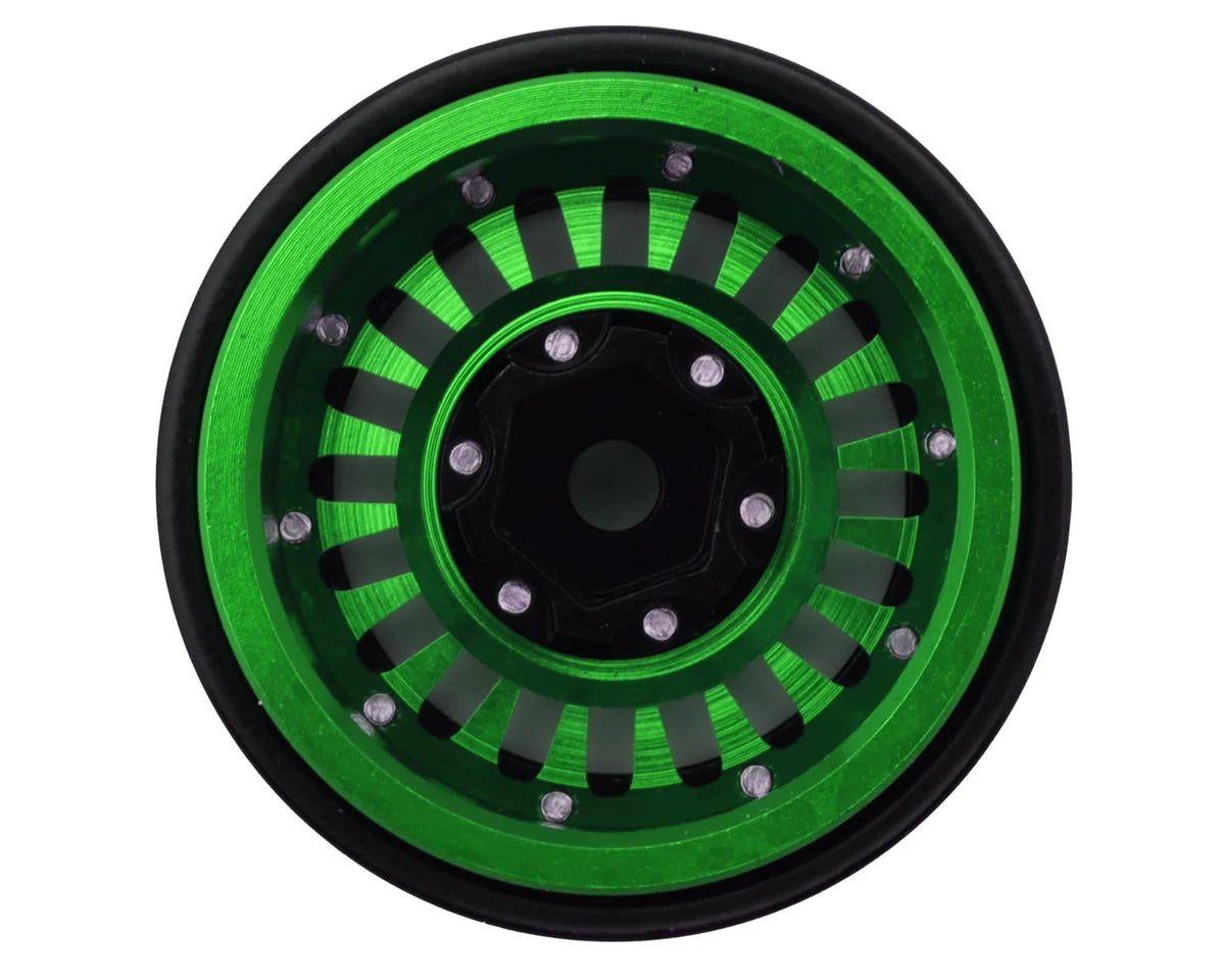 Treal Hobby Type C 1.0" Brass Beadlock Crawler Wheels (4) (27.3g)