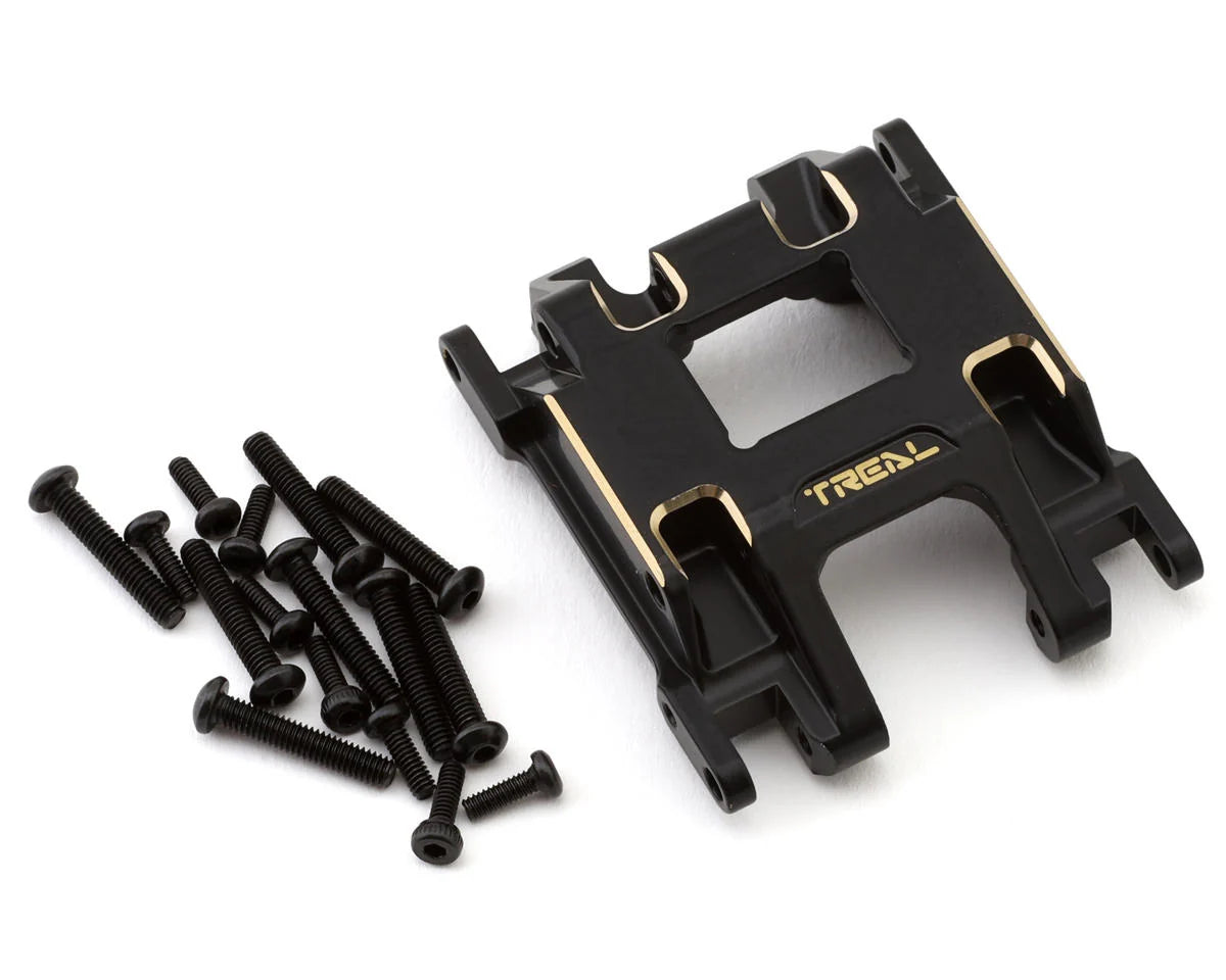 Treal Hobby CNC Brass Center Skid Plate for Traxxas TRX-4M (46.9g)