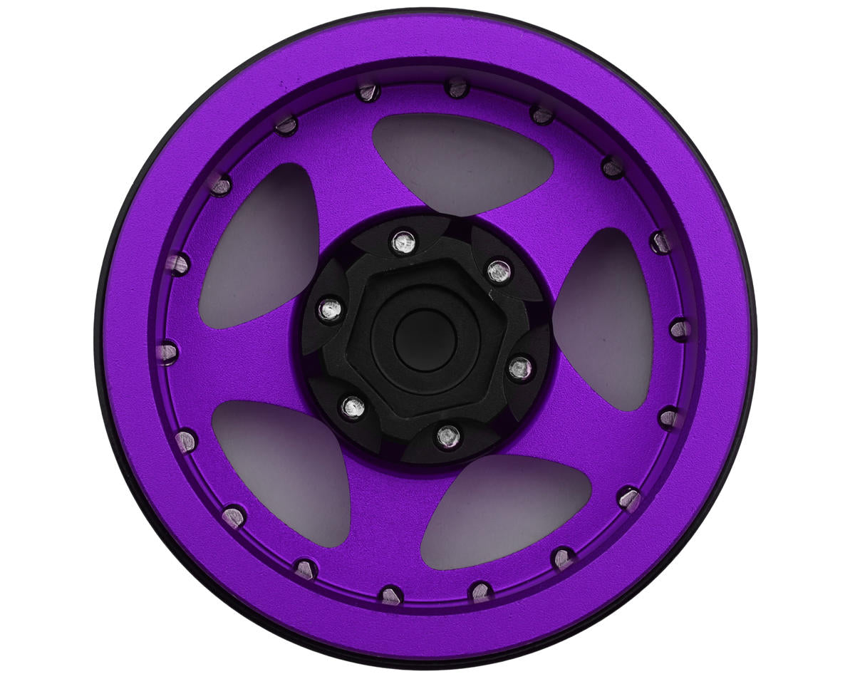 Treal Hobby 1.9" Type E Classic 5-Spoke Beadlock Wheels (4) (126g ea)