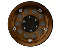 Treal Hobby 1.9" Type F 10-Hole Aluminum Crawler Beadlock Wheels (4) (128.6g ea)