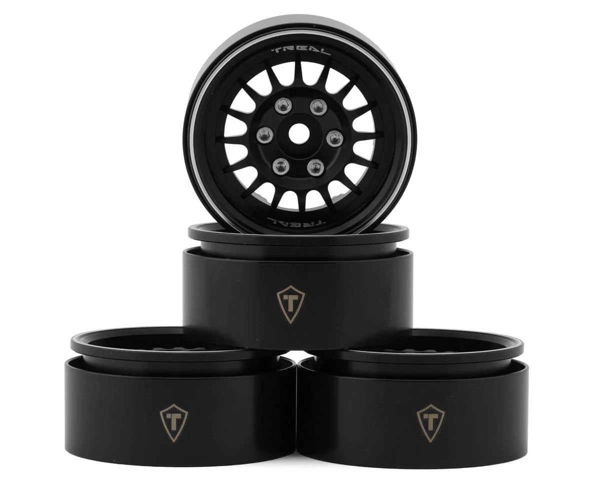Treal Hobby Type N 1.9" Multi-Spoke Beadlock Wheels (4)