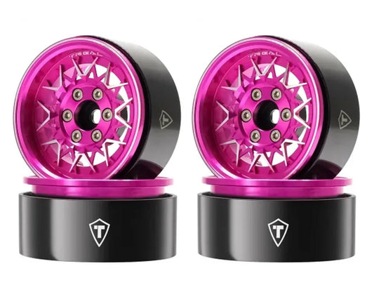Treal Hobby Type V 1.9" V-Spoke Beadlock Wheels (4)