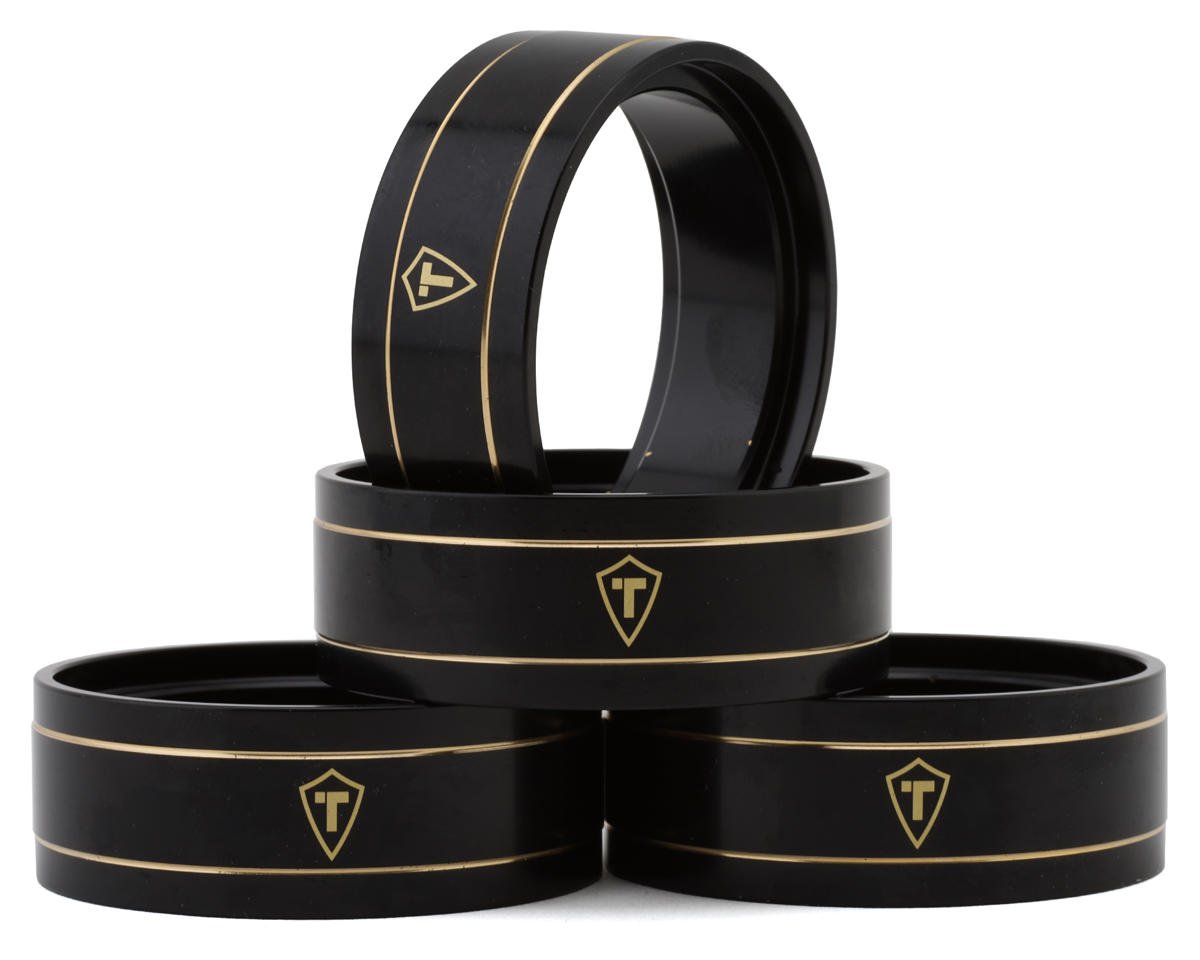 Treal Hobby 1.9" Brass Beadlock Wheel Rings (4) (124g ea)