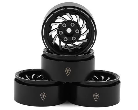 Treal Hobby Cyclone 1.9" Aluminum Beadlock Wheels (4) (122.5g)