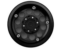 Treal Hobby 1.9" Type F 10-Hole Aluminum Crawler Beadlock Wheels (4) (128.6g ea)