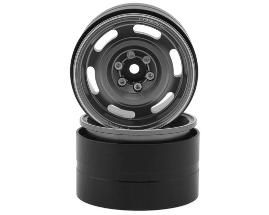 Treal Hobby 2.2" Type B Vintage Wagon Aluminum 1/10 Rock Crawler Beadlock Wheels