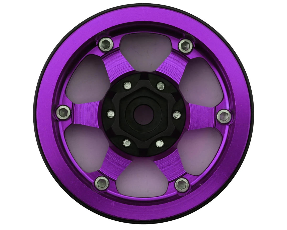 Treal Hobby Type H 1.9" 6-Spoke Beadlock Wheels (4)