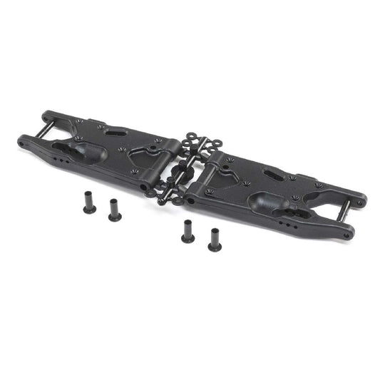 TLR Rear Arm Set w/Inserts: 8X, 8XE 2.0