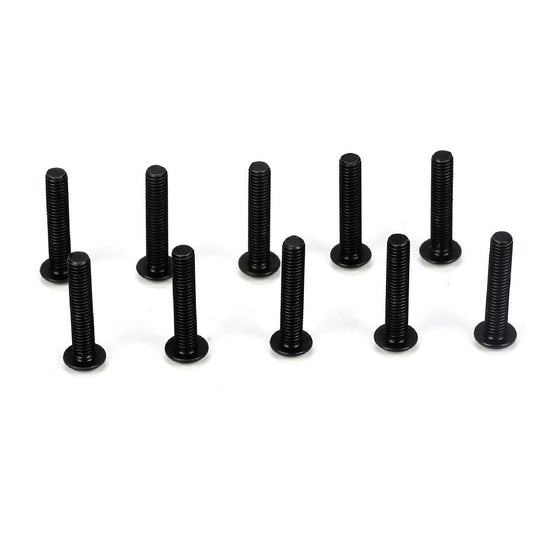 TLR Button Head Screws, M3 x 16mm (10)