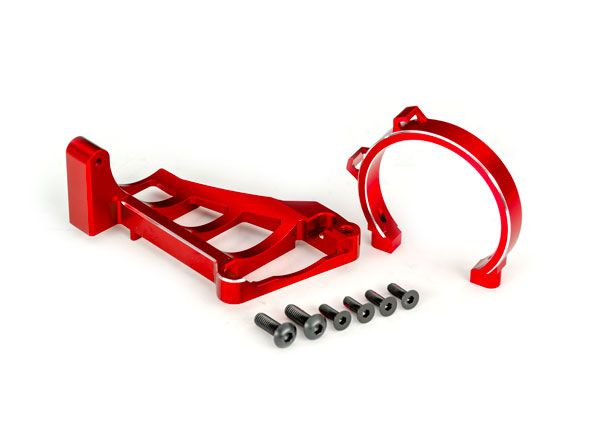 Traxxas Motor mounts (front & rear) (anodized aluminum)