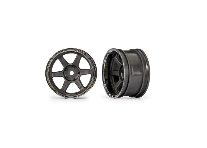 Traxxas Wheels 1.9 Six Spoke Gray Rear