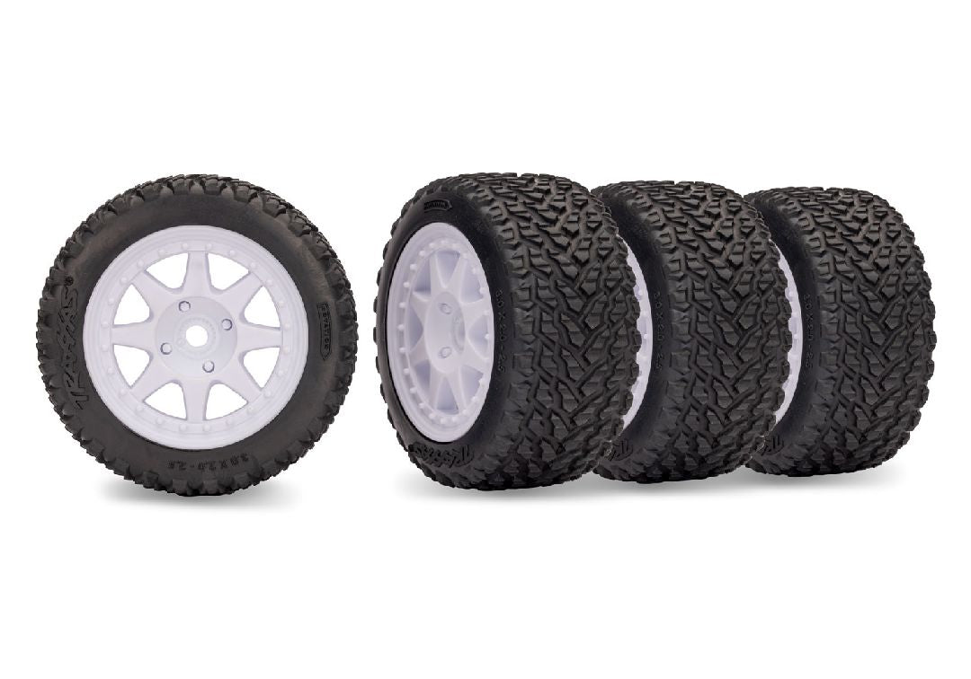 Traxxas Tires & wheels, assembled, glued