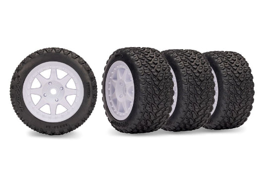 Traxxas Tires & wheels, assembled, glued