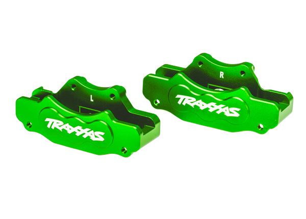 Traxxas Brake calipers, front 6061-T6 aluminum