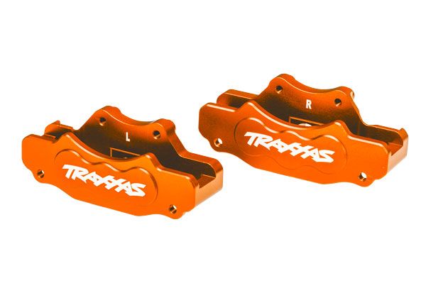Traxxas Brake calipers, front 6061-T6 aluminum