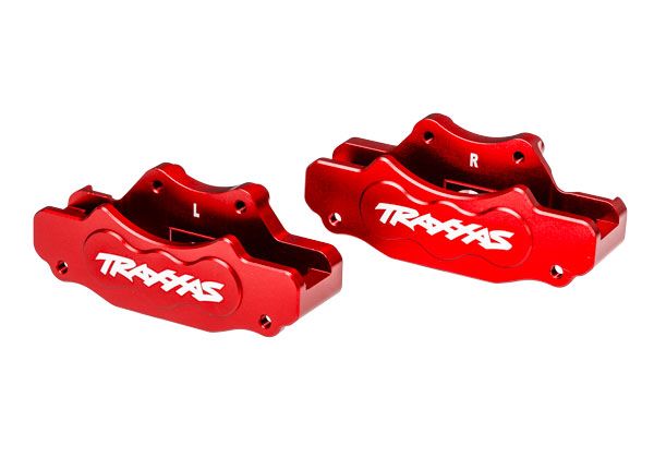 Traxxas Brake calipers, front 6061-T6 aluminum