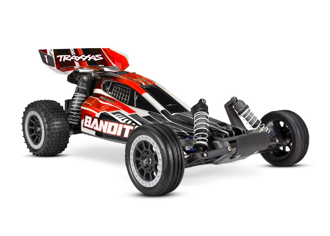 Traxxas Bandit 1/10 Brushed Extreme Sports RTR Buggy (Includes Battery and Charger)